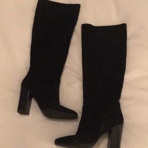 Marc Fisher Suede Heel Boots